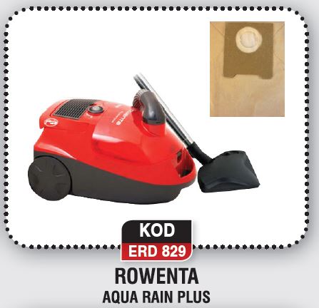 ROWENTA AQUA RAIN PLUS ERD 829